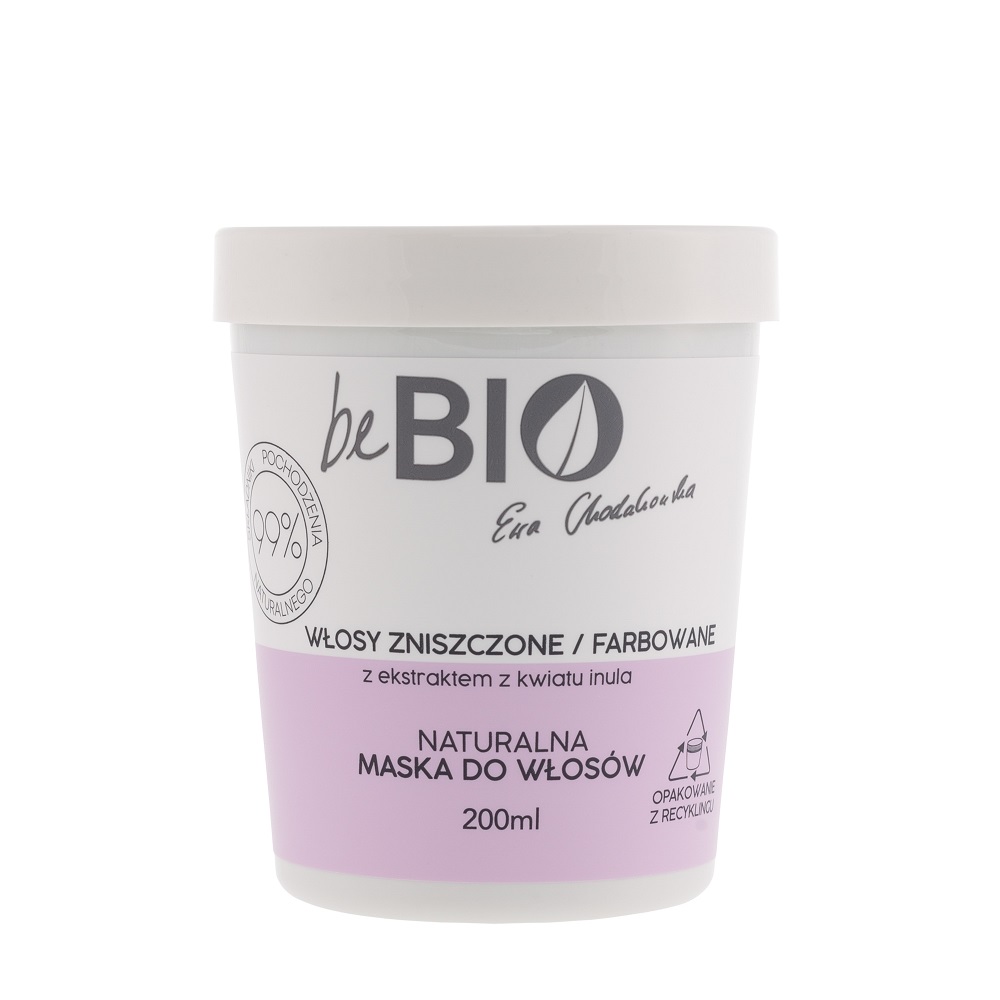 91446931641205567 Naturalna maska do włosów zniszczonych i farbowanych 200ml - obrazek 1