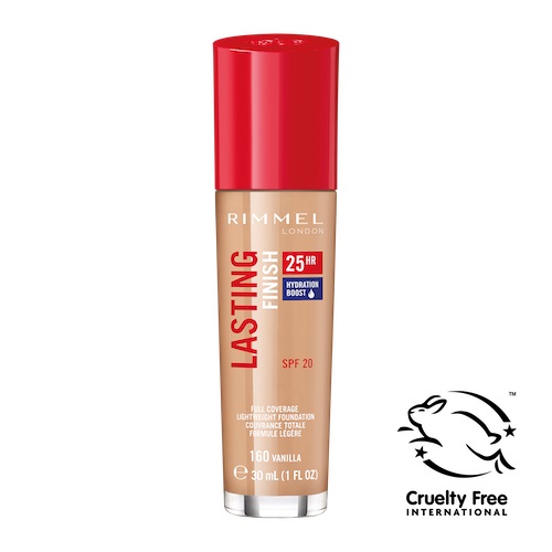 91454641665578222 Lasting Finish 25HR SPF20 długotrwały podkład do twarzy 160 Vanilla 30ml - obrazek 1