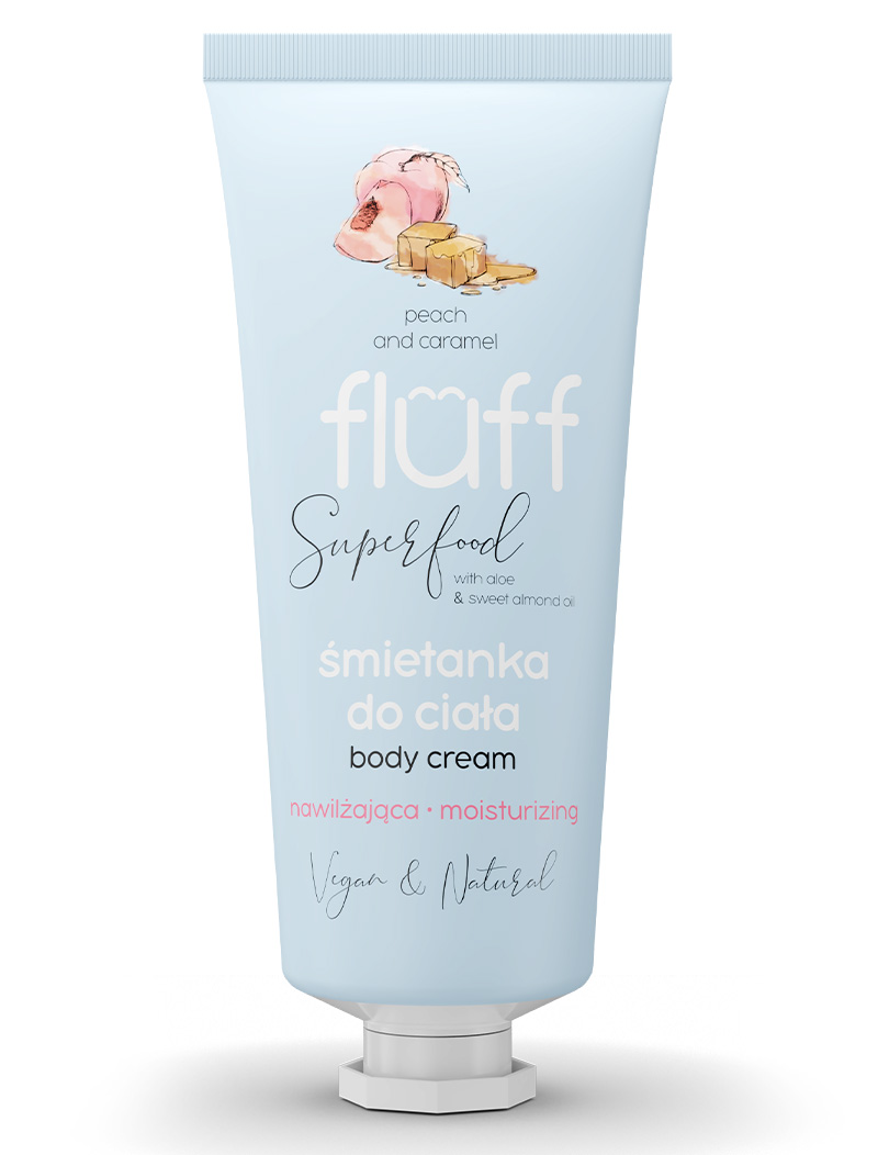 image description Body Cream śmietanka do ciała nawilżająca Brzoskwinia i Karmel 150ml - obrazek 1