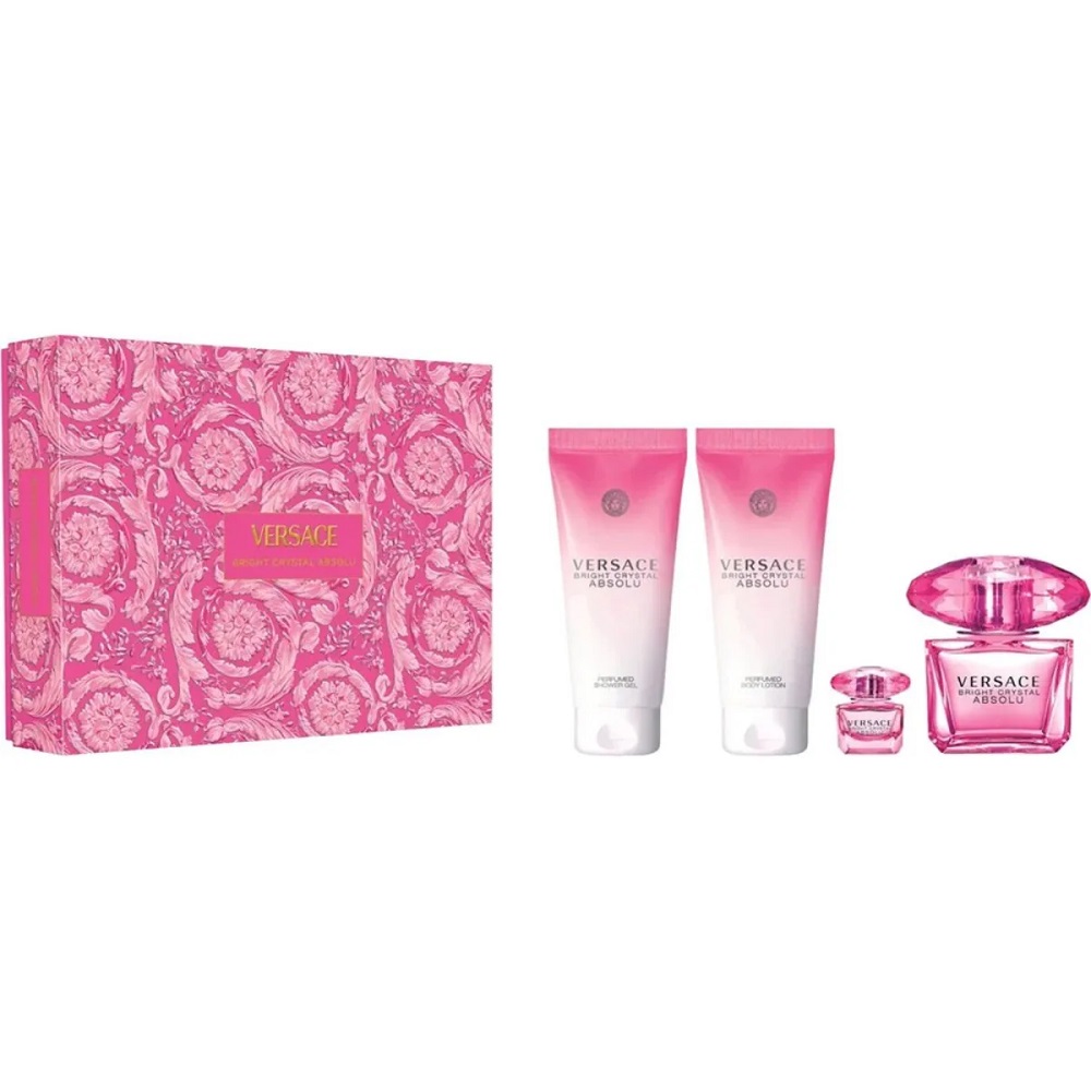 91516371738778873 Bright Crystal Absolu zestaw woda perfumowana spray 90ml + balsam do ciała 100ml + żel pod prysznic 100ml + woda perfumowana 5ml - obrazek 1