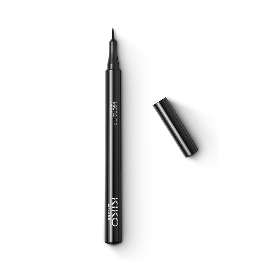 KM000000182001B Micro Tip Eyeliner długotrwały eyeliner z ultraprecyzyjną końcówką 01 Black 1.1ml - obrazek 1