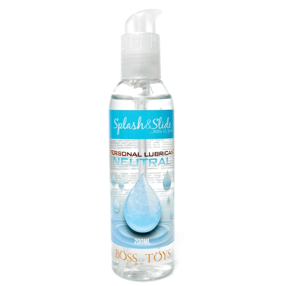91597691753355456 Splash & Slide Personal Lubricant żel intymny na bazie wody Neutral 200ml - obrazek 1