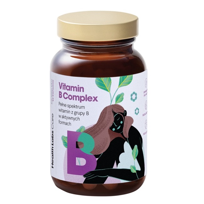 91623801739423211 Vitamin B Complex kompleks witamin z grupy B suplement diety 60 kapsułek - obrazek 1