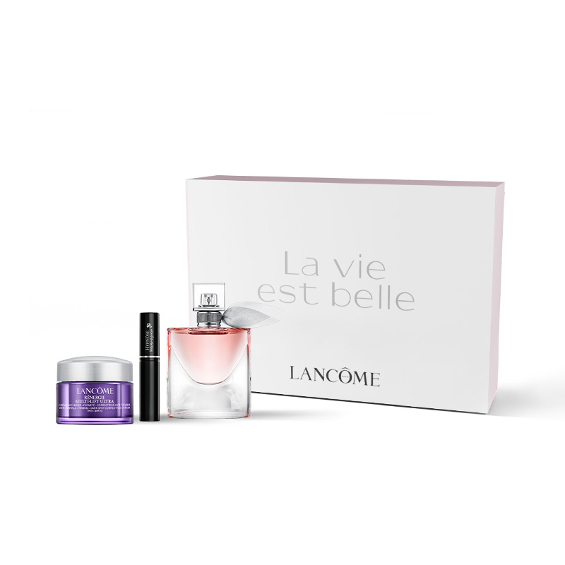 91641661685002004 La Vie Est Belle zestaw woda perfumowana spray 50ml + Renergie Multi-Lift Ultra 15ml + Hypnose Volume-A-Porter Mascara 2ml - obrazek 1