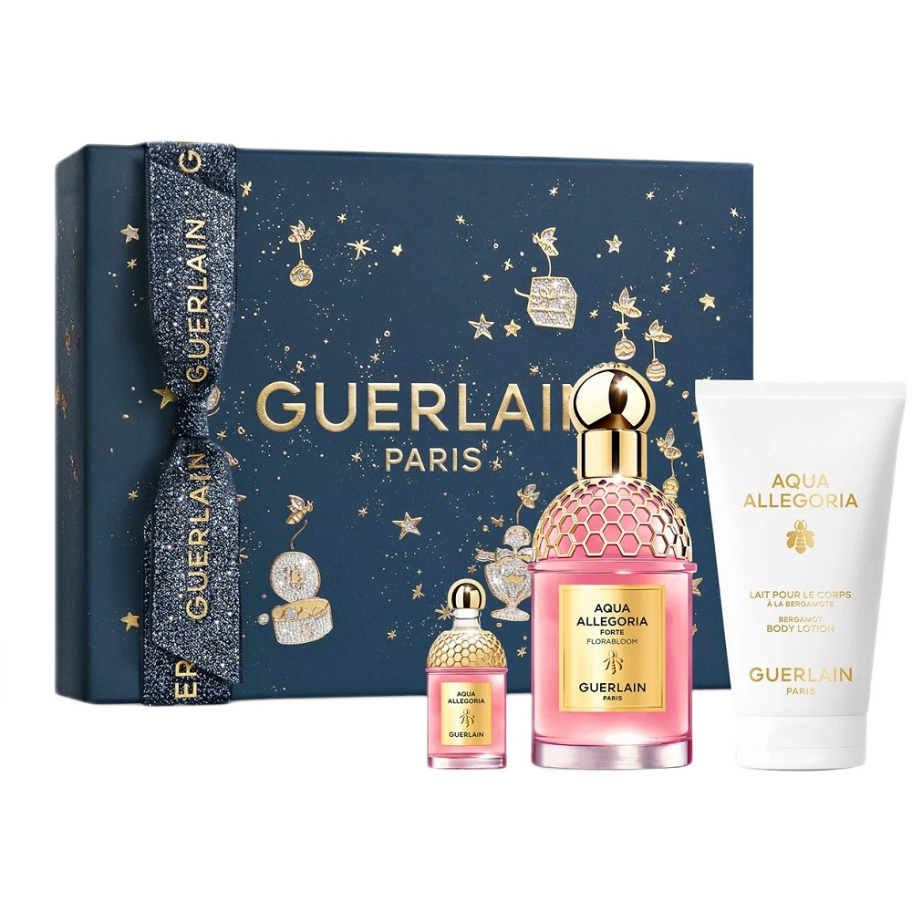 91693301732009509 Aqua Allegoria Florabloom Forte zestaw woda perfumowana spray 75ml + balsam do ciała 75ml + miniatura wody perfumowanej 7.5ml - obrazek 1