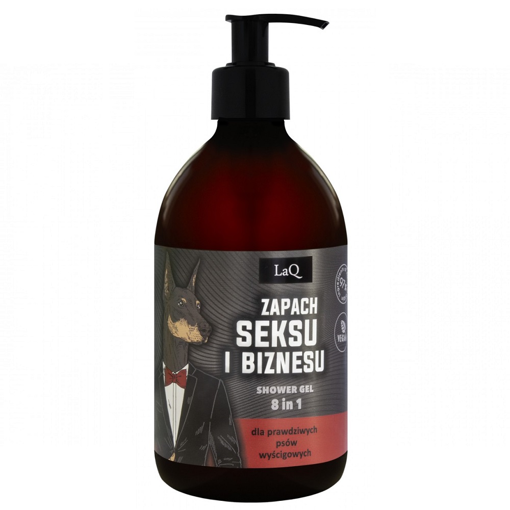 91808311710774290 Żel pod prysznic 8w1 Doberman Exlusive 500ml - obrazek 1