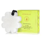 Boxed Flower gąbka nasączona mydłem do mycia ciała Coconut Verbena