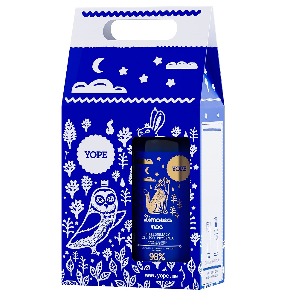 91813571667569622 Zimowa Noc zestaw pielęgnujący żel pod prysznic 400ml + odżywczy balsam do ciała 200ml - obrazek 1