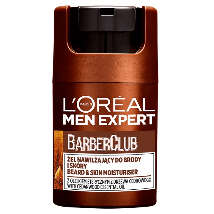 91819101708587925 Men Expert Barber Club żel nawilżający do brody i skóry 50ml - obrazek 1