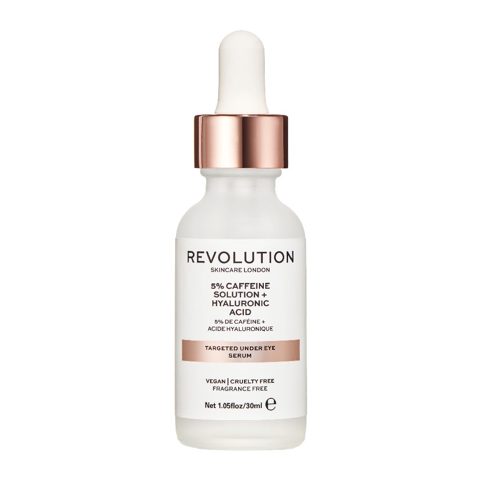 91840151660919496 Skincare 5% Caffeine And Hyaluronic Acid Revitalising Under Eye Serum serum redukujące cienie pod oczami 30ml - obrazek 1
