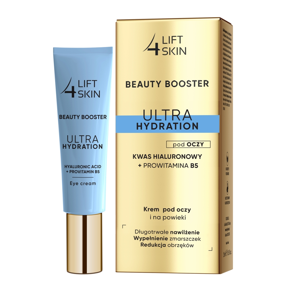 92011861675789609 Beauty Booster Ultra Hydration Kwas Hialuronowy + B5 krem pod oczy i na powieki 15ml - obrazek 1