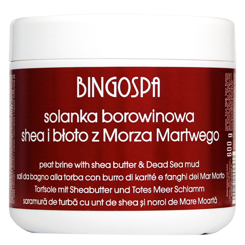 92016151732518814 Solanka borowinowa z błotem z Morza Martwego i masłem Shea 600g - obrazek 1