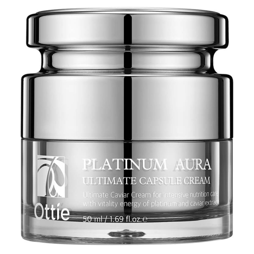 92088411752399581 Platinum Aura przeciwstarzeniowy krem do twarzy z platyną 50ml - obrazek 1