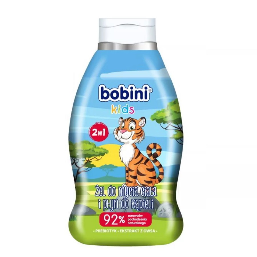 92090061677141346 Kids żel do mycia ciała i płyn do kąpieli 2w1 Tygrys 660ml - obrazek 1