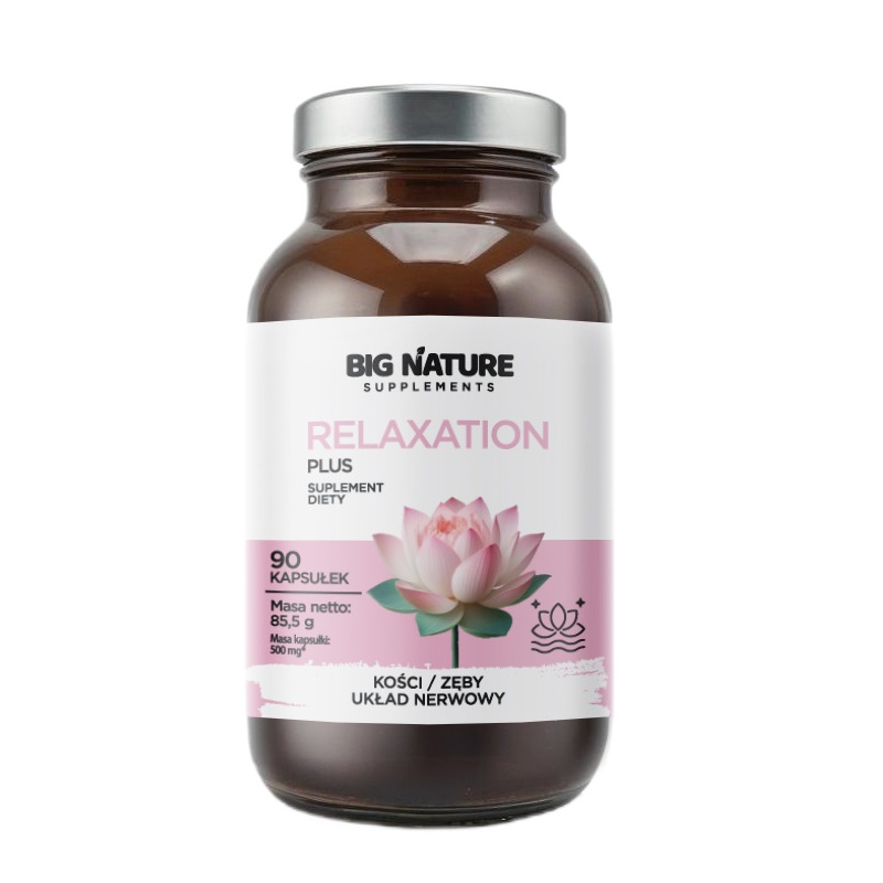 92131831763609710 Relaxation Plus suplement diety 90 kapsułek - obrazek 1