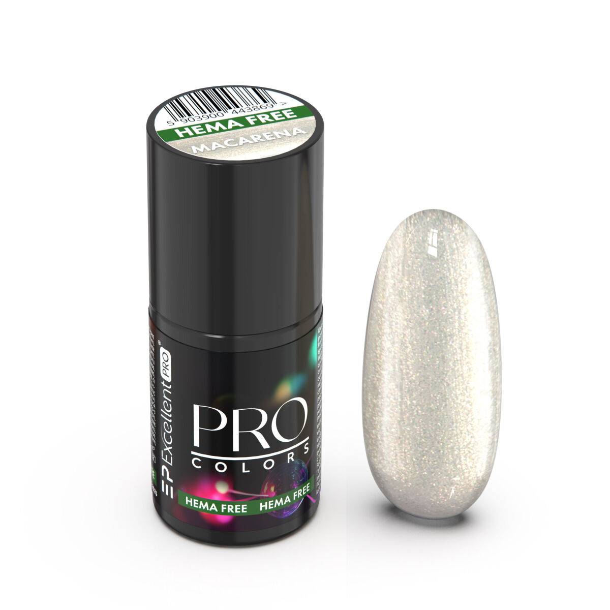 92148091762565557 Pro Colors Hema Free lakier hybrydowy 76 Macarena 7g - obrazek 1