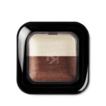 Bright Duo Baked Eyeshadow wypiekany cień do powiek 06 Golden Ivory - Bronze 2.5g