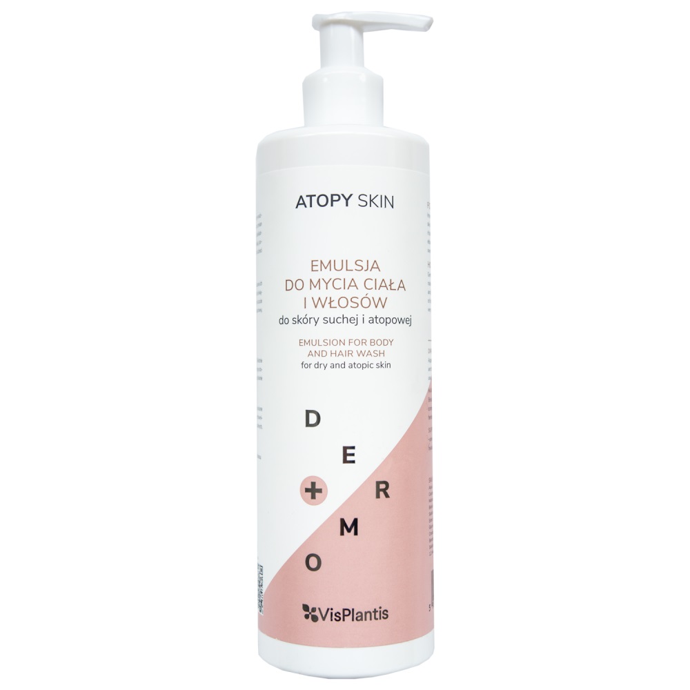 92293781608012164 Atopy Skin emulsja do mycia ciała i włosów do skóry suchej i atopowej 400ml - obrazek 1