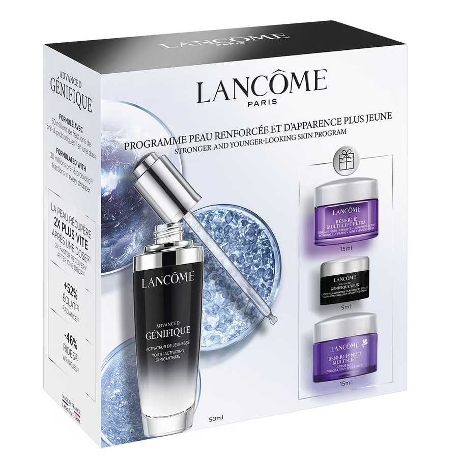 92319441694427776 Advanced Genifique zestaw serum do twarzy 50ml + krem pod oczy 5ml + krem przeciwzmarszczkowy na dzień 15ml + krem przeciwzmarszczkowy na noc 15ml - obrazek 1