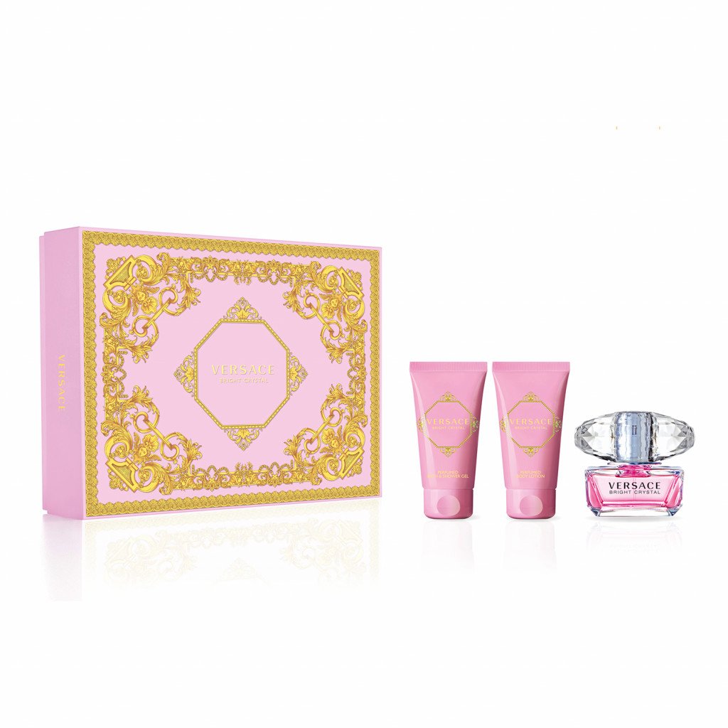 92338481642092407 Bright Crystal zestaw woda toaletowa spray 50ml + żel pod prysznic 50ml + balsam do ciała 50ml - obrazek 1