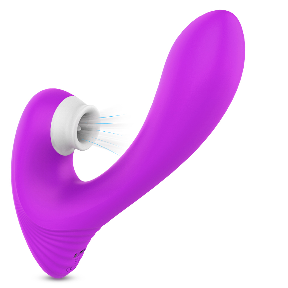 92367601635162813 Dawn stymulator łechtaczki z 9 trybami wibracji Purple - obrazek 1