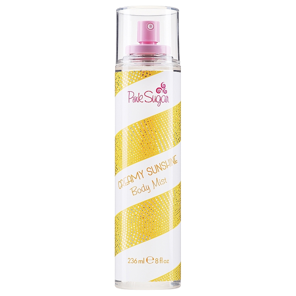 92414261684230420 Pink Sugar Creamy Sunshine mgiełka do ciała spray 236ml - obrazek 1