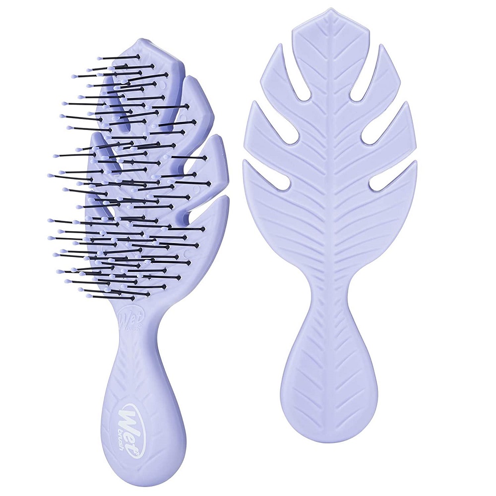 92440681713167309 Go Green Mini Detangler Brush szczotka do włosów Lavender - obrazek 1