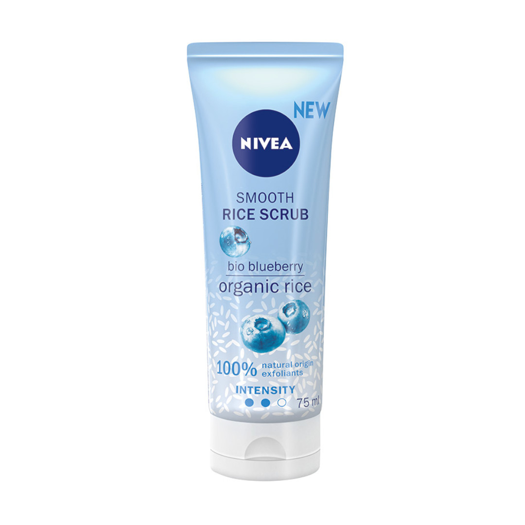 92612011652337304 Smooth Rice Scrub peeling ryżowy z bio borówkami 75ml - obrazek 1