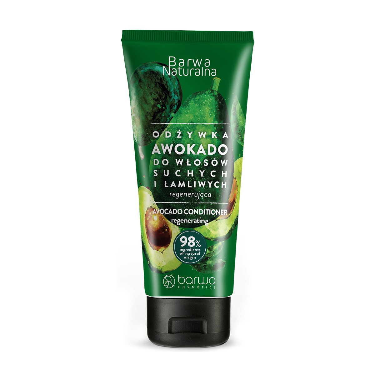 92731201678375922 Barwa Naturalna regenerująca odżywka do włosów suchych i łamliwych Awokado 200ml - obrazek 1