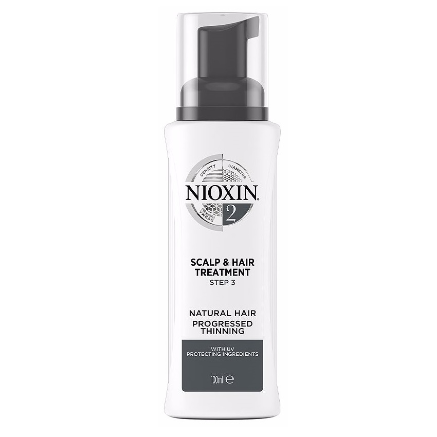 92772201687866092 System 2 Leave-In Scalp & Hair Treatment kuracja bez spłukiwania do skóry głowy i włosów naturalnych znacznie przerzedzonych 100ml - obrazek 1