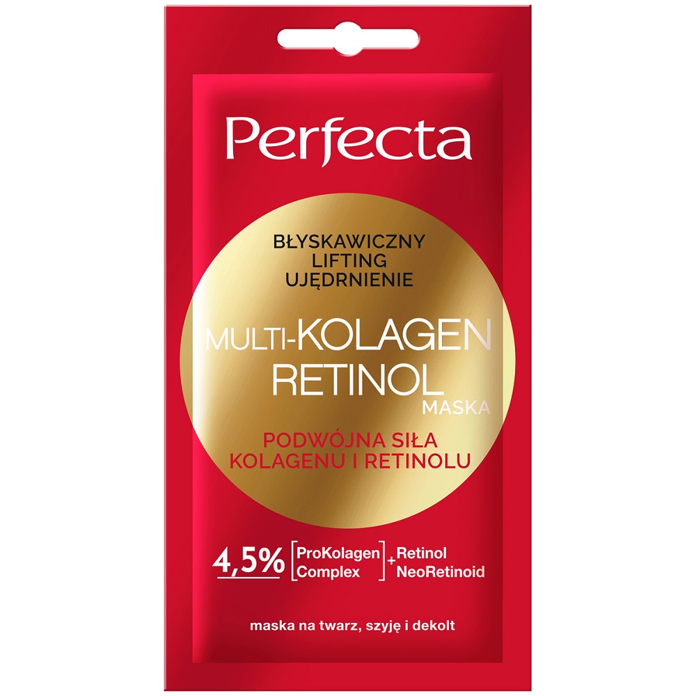 92774381757566266 Multi-Kolagen Retinol maska błyskawicznie liftingująca i ujędrniająca 8ml - obrazek 1