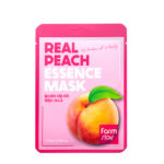 Real Peach Essence Mask odżywcza maseczka w płachcie z ekstraktem brzoskwini 23ml