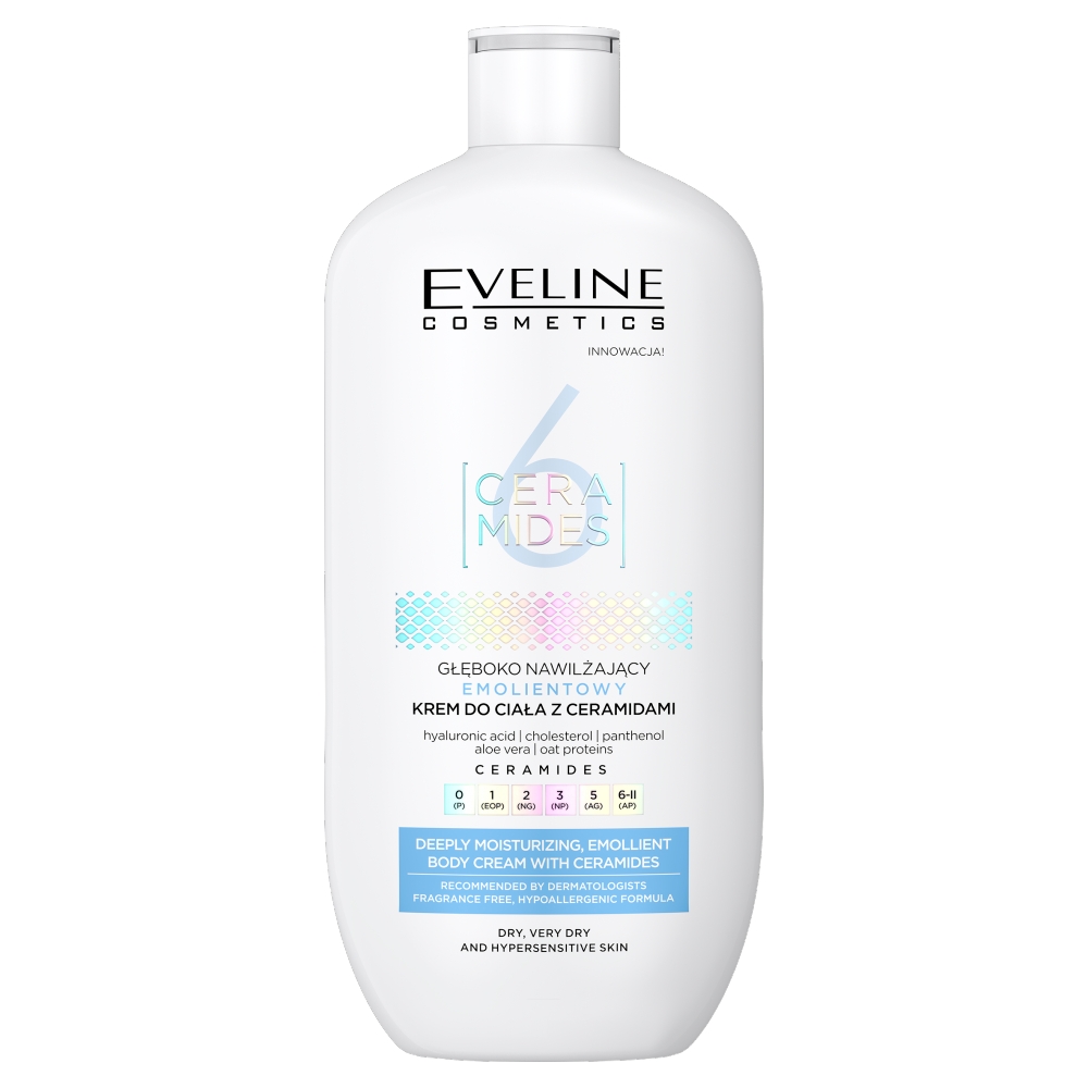 92795131688623671 6 Ceramides głęboko nawilżający emolientowy krem do ciała 350ml - obrazek 1
