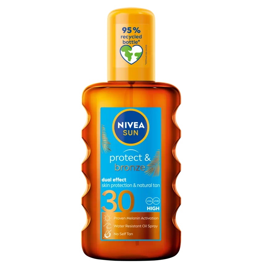 92947521680864063 Sun Protect & Bronze olejek do opalania w sprayu aktywujący naturalną opaleniznę SPF30 200ml - obrazek 1