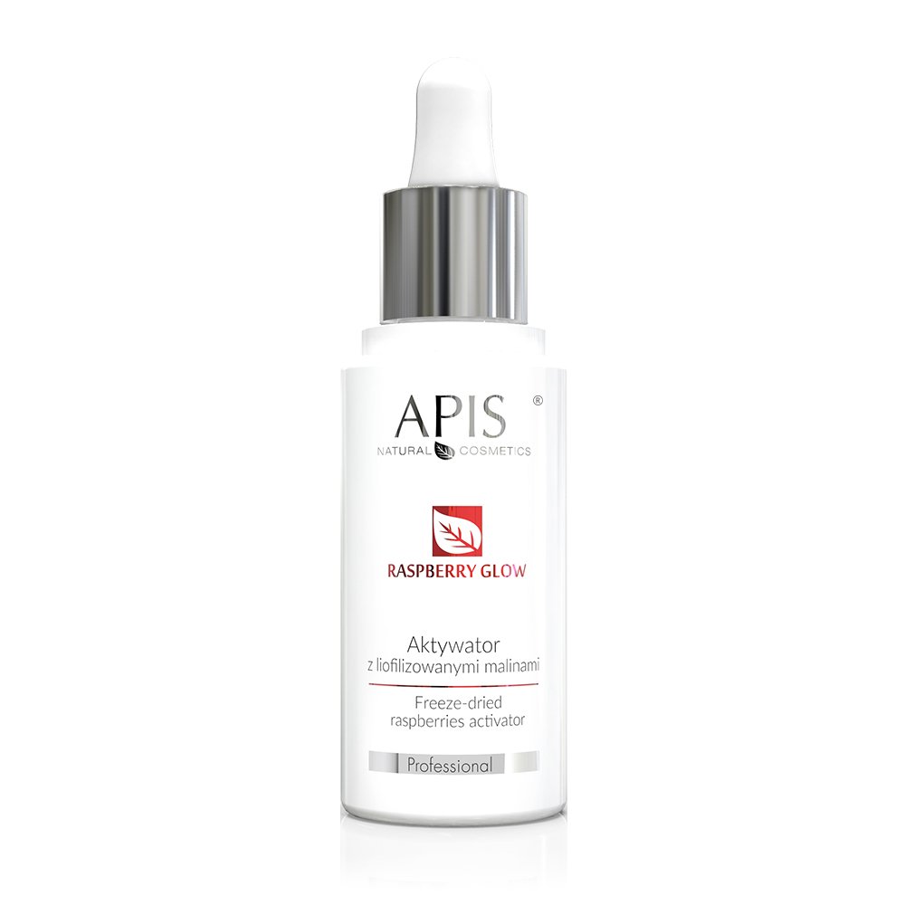 92978991596799725 Raspberry Glow aktywator z liofilizowanymi malinami 30ml - obrazek 1