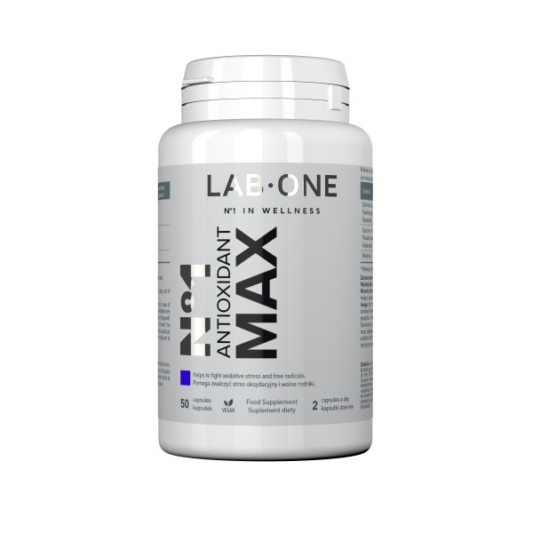 92982291689570844 N°1 Antioxidant Max suplement diety 50 kapsułek - obrazek 1