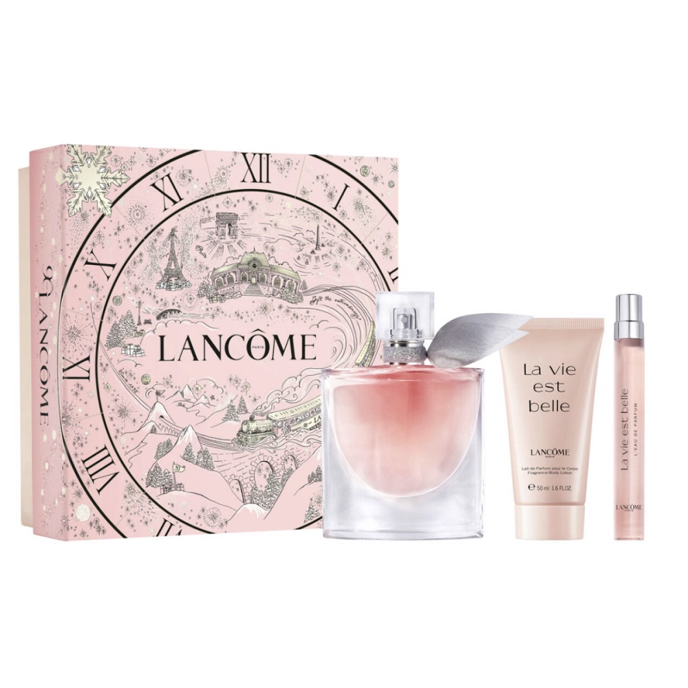92989961763132811 La Vie Est Belle zestaw woda perfumowana spray 50ml + woda perfumowana spray 10ml + balsam do ciała 50ml - obrazek 1