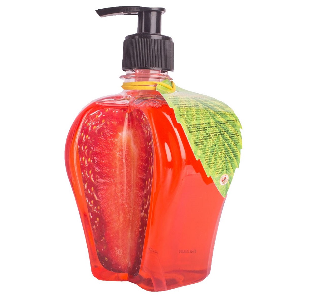 93004231621233236 Smaczne Sekrety żelowe mydło w płynie z ekstraktem z truskawek 500ml - obrazek 1