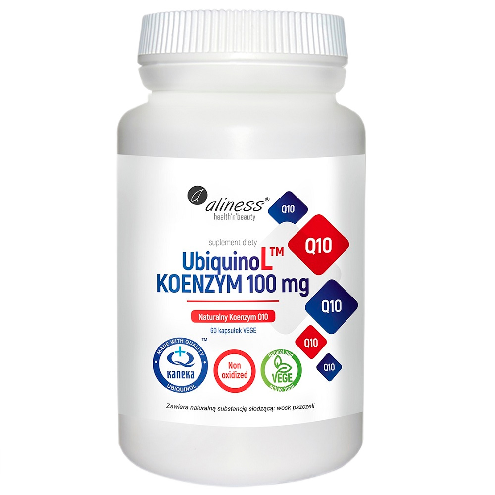 93019631763980863 UbiquinoL™ Kaneka Naturalny Koenzym 100mg suplement diety 60 kapsułek - obrazek 1