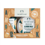 Nourish & Flourish Almond Milk Duo zestaw masło do ciała 50ml + żel pod prysznic 60ml