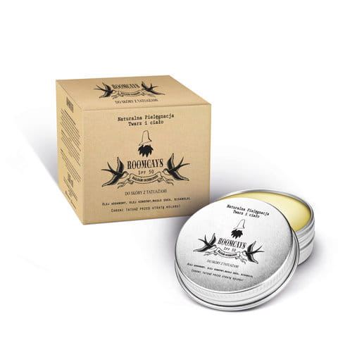 93082731602137369 Balsam ochronny do skóry z tatuażami SPF50 100ml - obrazek 1
