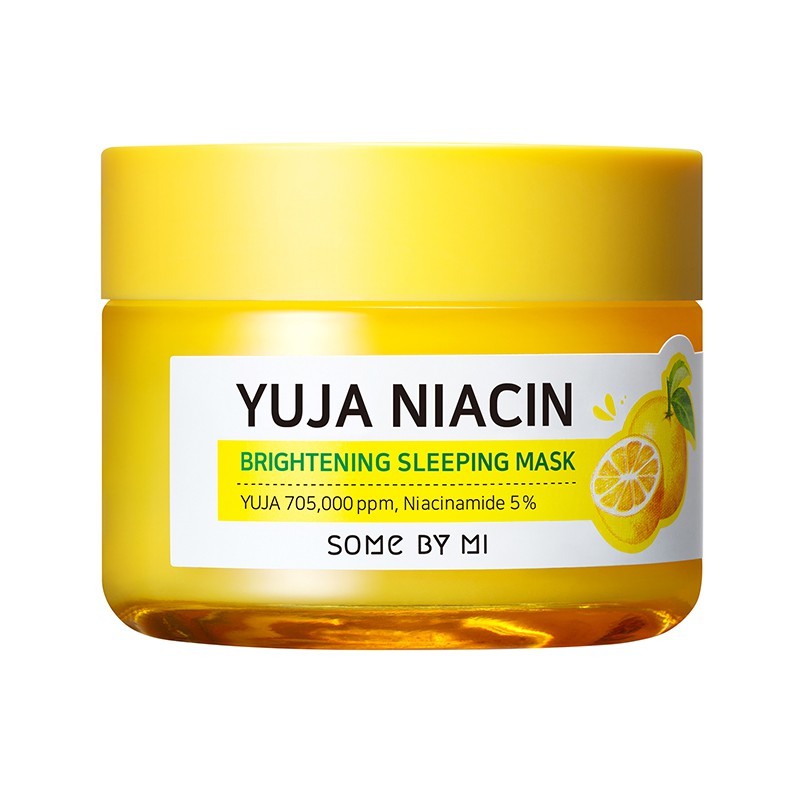 93087231685609258 Yuja Niacin Miracle Brightening Sleeping Mask rozjaśniająco-nawilżająca maska na noc 60g - obrazek 1