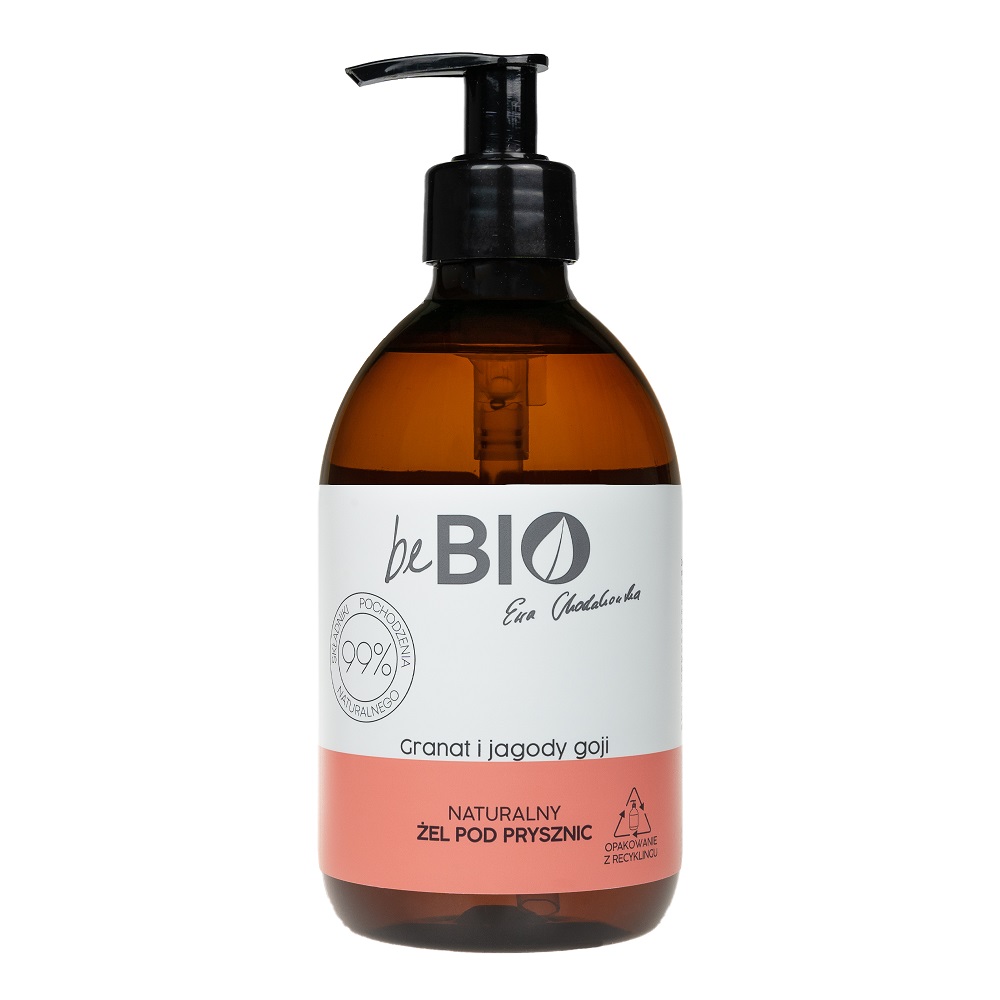 93093041670999398 Naturalny żel pod prysznic Granat i Jagody Goji 400ml - obrazek 1