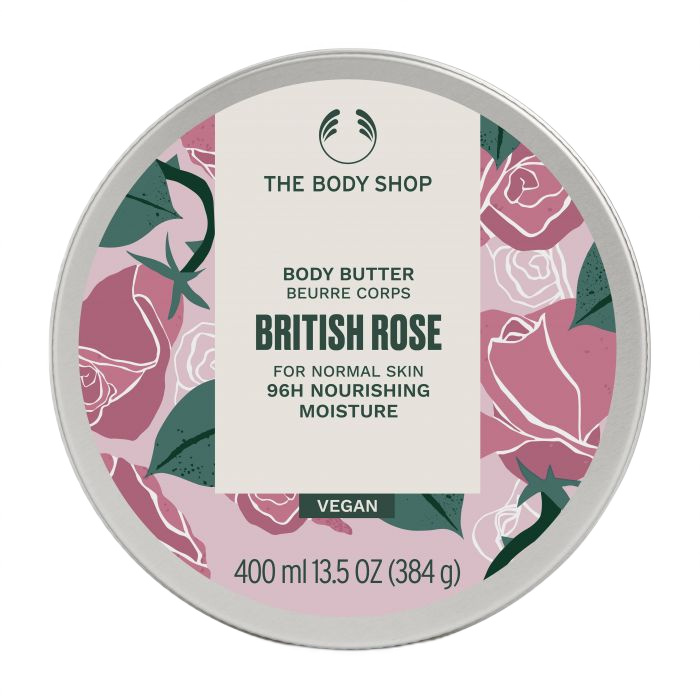 9319071707836185 Wegańskie masło do ciała British Rose 400ml - obrazek 1