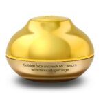 SkinLed Golden Face And Neck MC2 Serum With Nanocollagen Vege kolagenowe złote serum do twarzy refill 30ml