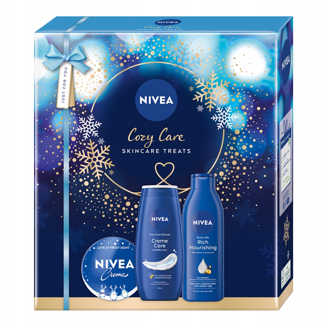 93269611761297441 Cozy Care zestaw pielęgnujący żel pod prysznic 250ml + odżywcze mleczko do ciała 250ml + krem uniwersalny 150ml - obrazek 1