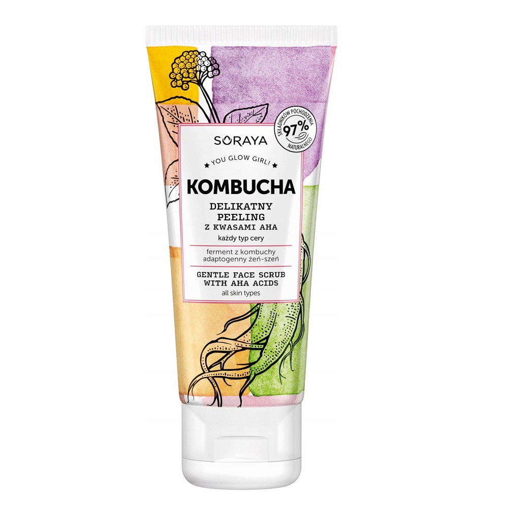93368611669181569 Kombucha delikatny peeling z kwasami AHA 75ml - obrazek 1