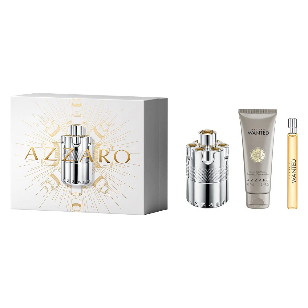 9338181730103677 Wanted zestaw woda perfumowana spray 100ml + woda perfumowana spray 10ml + żel pod prysznic 75ml - obrazek 1
