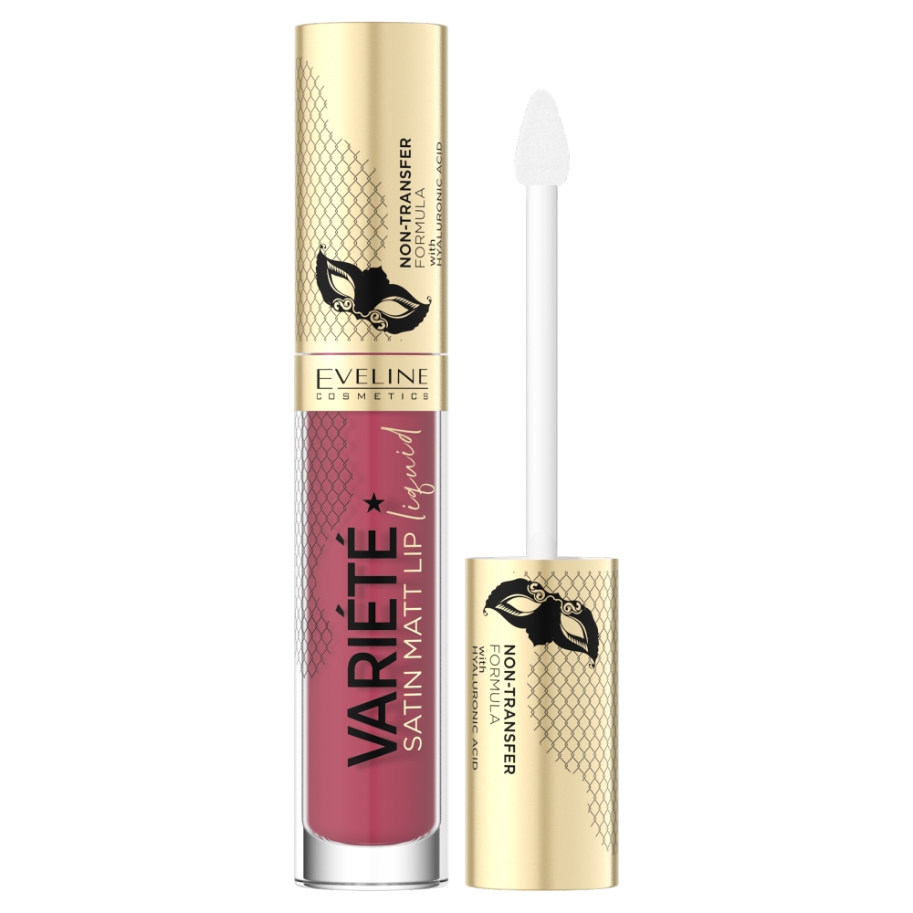 93393641752220540 Variete Satin Matt Lip Liquid pomadka w płynie z kwasem hialuronowym 06 4.5ml - obrazek 1