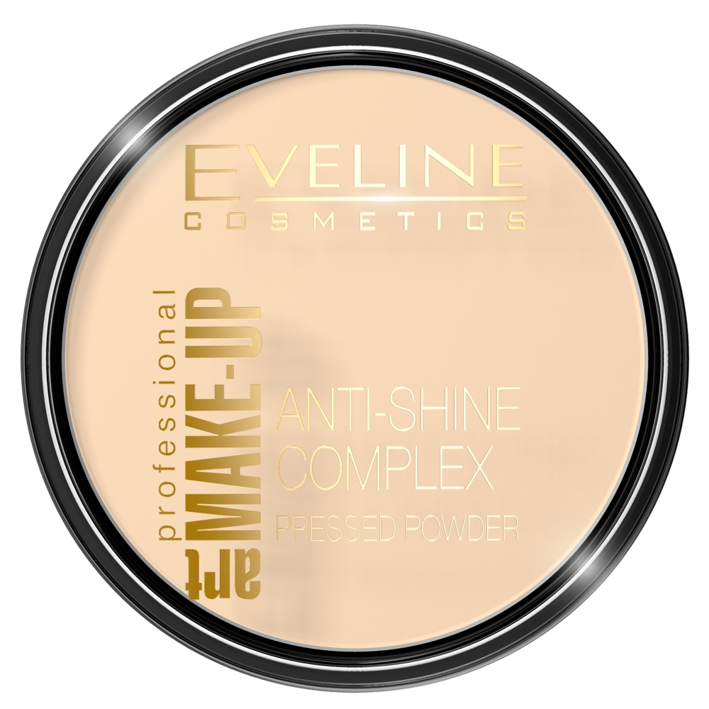 93659431651202297 Art Make Up Anti-Shine Complex Pressed Powder matujący puder mineralny z jedwabiem 30 Ivory 14g - obrazek 1